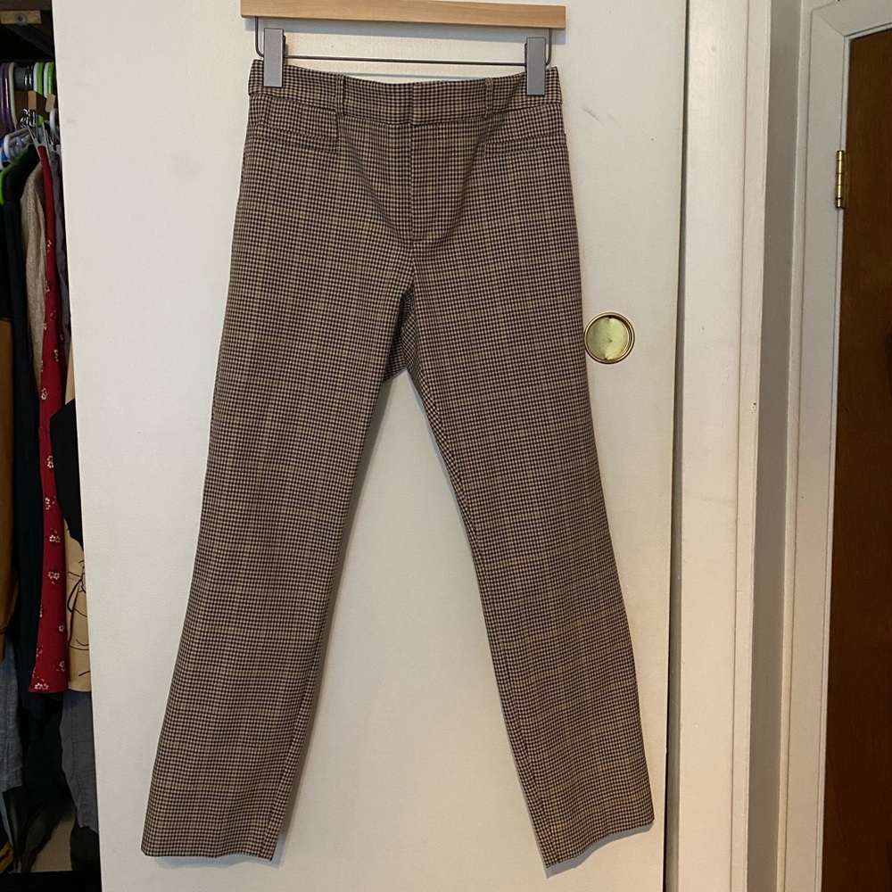 ($20) Plaid Banana Republic Sloan pants